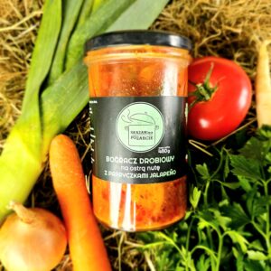 Bogracz drobiowy na ostro