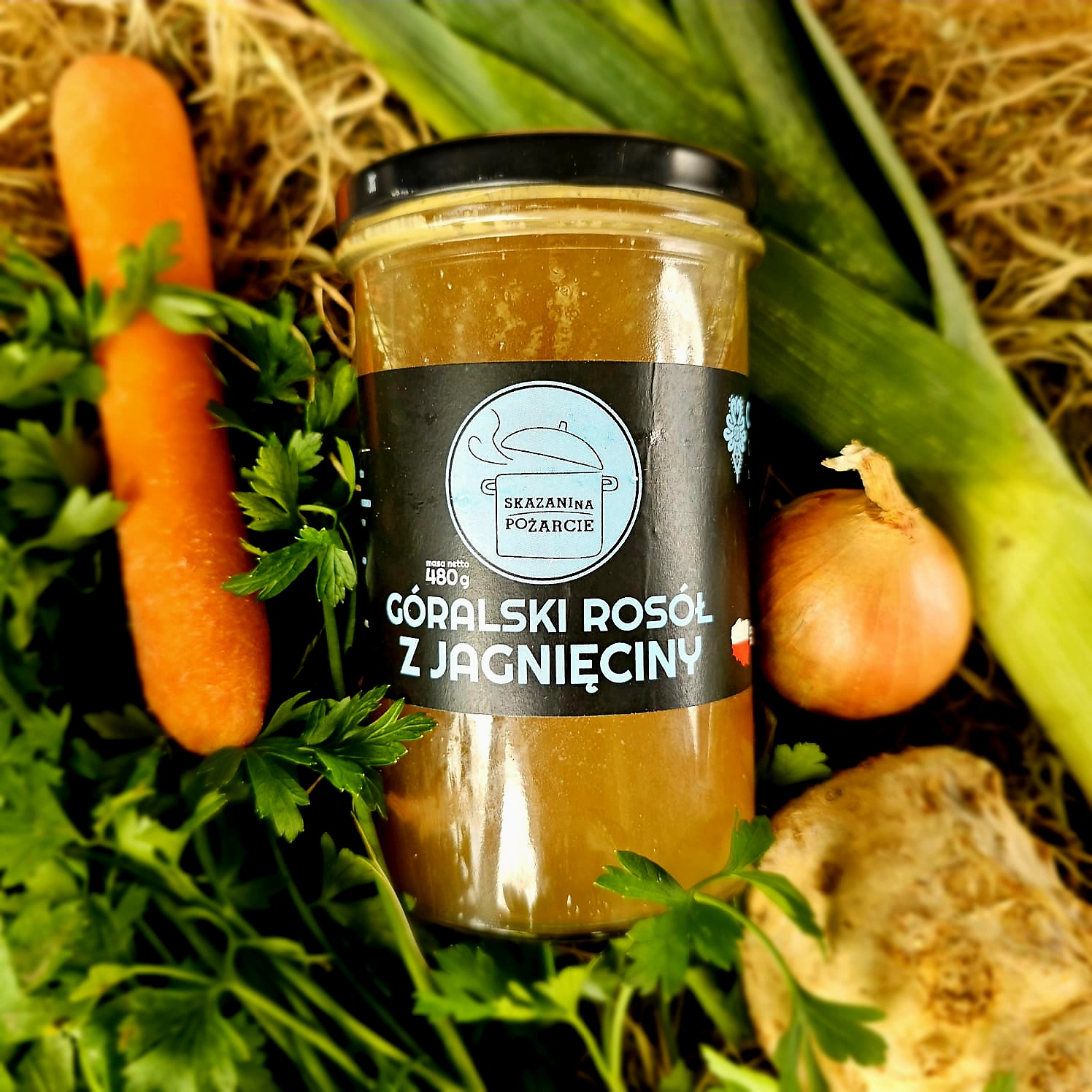 Góralski rosół z jagnięciny